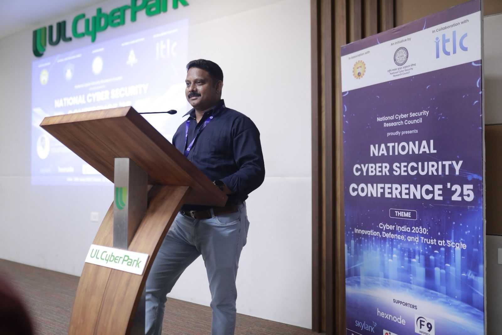 Delivering a cybersecurity conference address